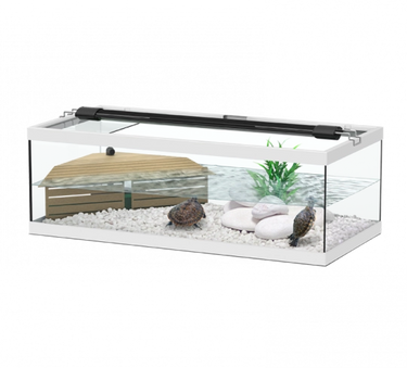 Tortum Turtle Tank 75 x 36 x 25 cm, White